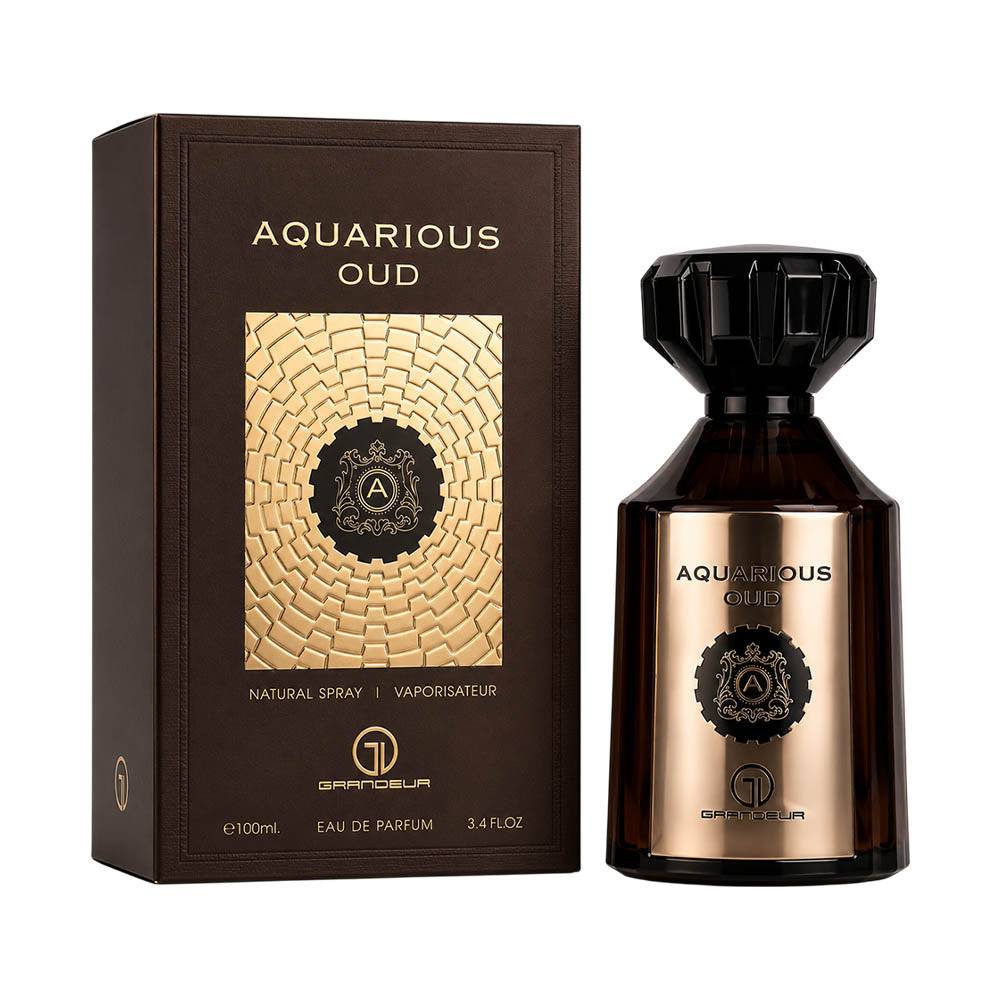 Grandeur Aquarius OUD EDP, 3.4 oz / 100 ml by Grandeur