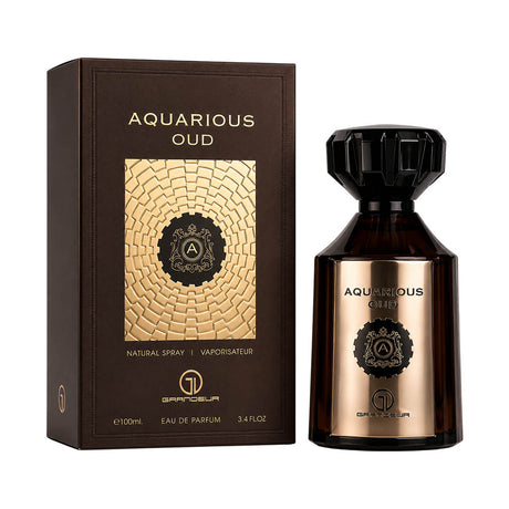 Grandeur Aquarius OUD EDP, 3.4 oz / 100 ml by Grandeur
