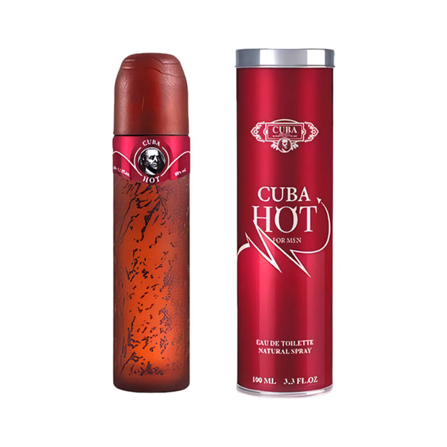 Cuba Hot EDT, 3.4 oz / 100 ml by Cuba