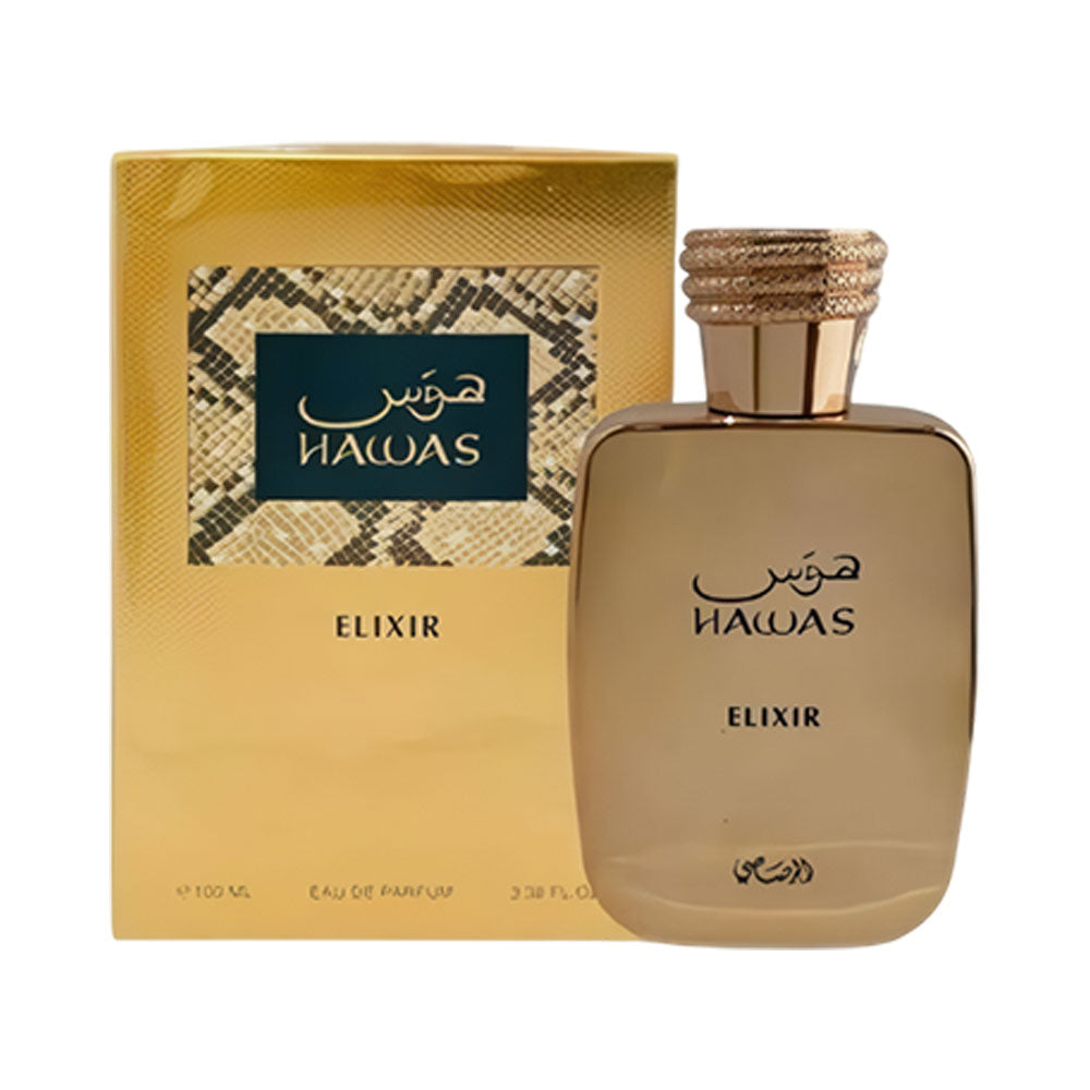 Rasasi Hawas Elixir EDP, 3.4 oz / 100 ml by Rasasi