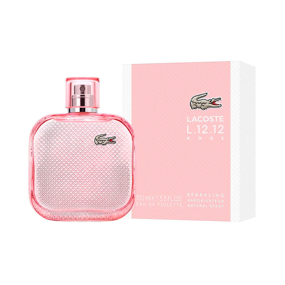 Lacoste L.12.12. Rose Sparkling, 3.4 oz / 100 ml by Lacoste