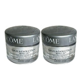 Lancome High Resolution -3X Triple Action Renewal Anti-Wrinkle Cream SPF 15 Sunscreen 0.5 oz x 2 - Total Size 1 oz