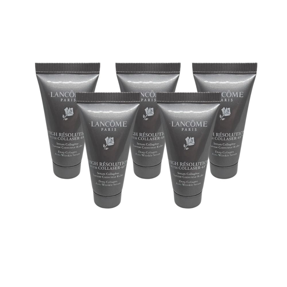 Lancome High Resolution Collaser-5X Intense Collagen Anti-Wrinkle Serum 0.5 oz x 5- Total Size 2.5 oz