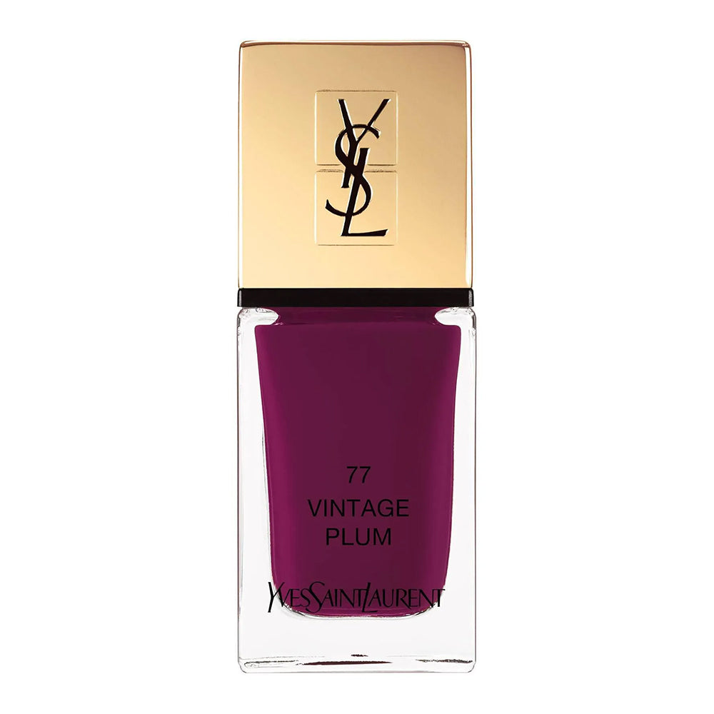 Yves Saint Laurent Nail Lacquer, 0.34 oz - Vintage Plum #77