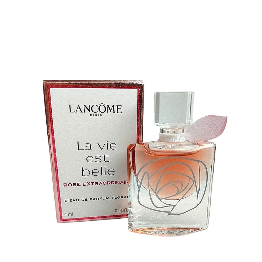 Lancome La Vie Est Belle Rose Extraordinaire L'Eau de Parfum Florale, 0.135 oz (4ml)