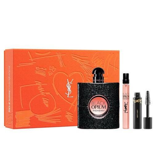 Yves Saint Laurent Black Opium Deluxe 3-pc Fragrance Gift Set - OleBella