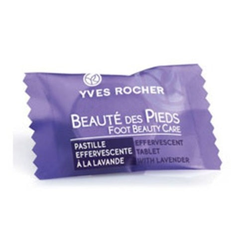 Yves Rocher Beaute des Pieds Foot Beauty Care Pastille Effervescente a la Lavande Cube, 0.17 oz