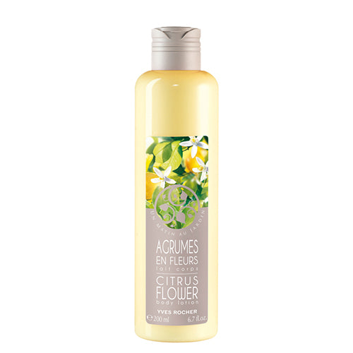 Yves Rocher Un Matin Au Jardin Citrus Flower Body Lotion, 6.7 oz