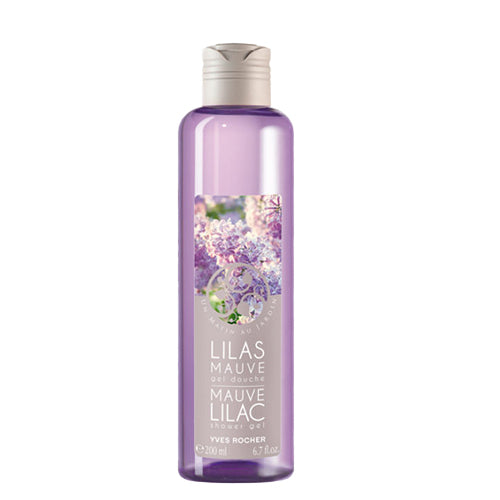 Yves Rocher Un Matin Au Jardin Purple Lilac Shower Gel, 6.7 oz