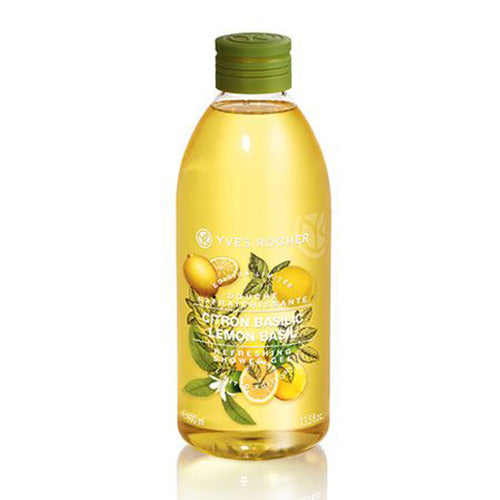 Yves Rocher Lemon Basil Refreshing Shower Gel, 13.5 oz -Limited Editon