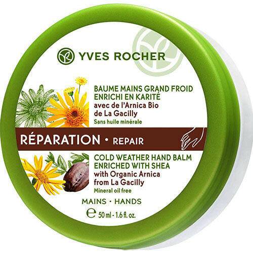 Yves Rocher Repair Cold Weather Hand Balm with Organic Arnica from La Gacilly, 1.6 oz - OleBella