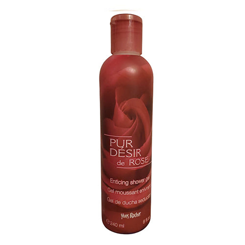 Yves Rocher Pur Desir de Rose Perfumed Shower Gel/ 240 ml for Women