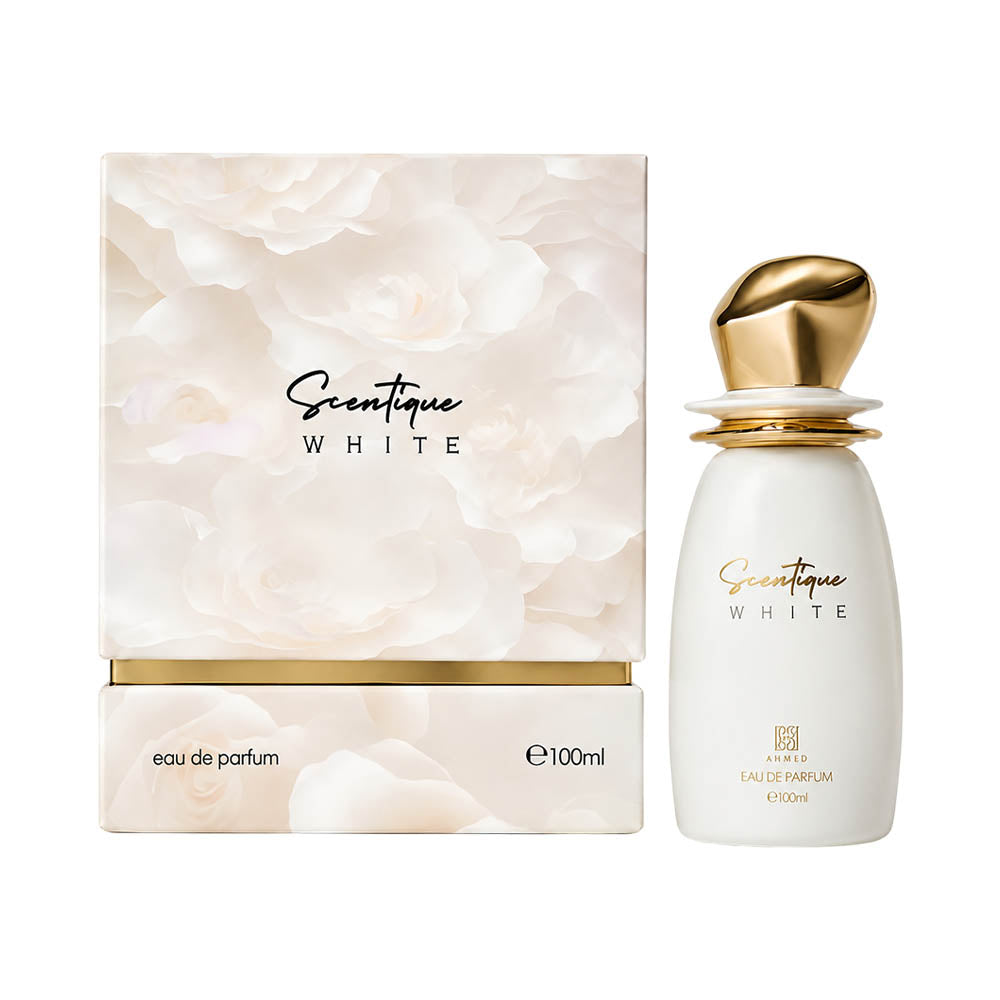Ahmed Scentique White EDP, 3.4 oz / 100 ml by Ahmed