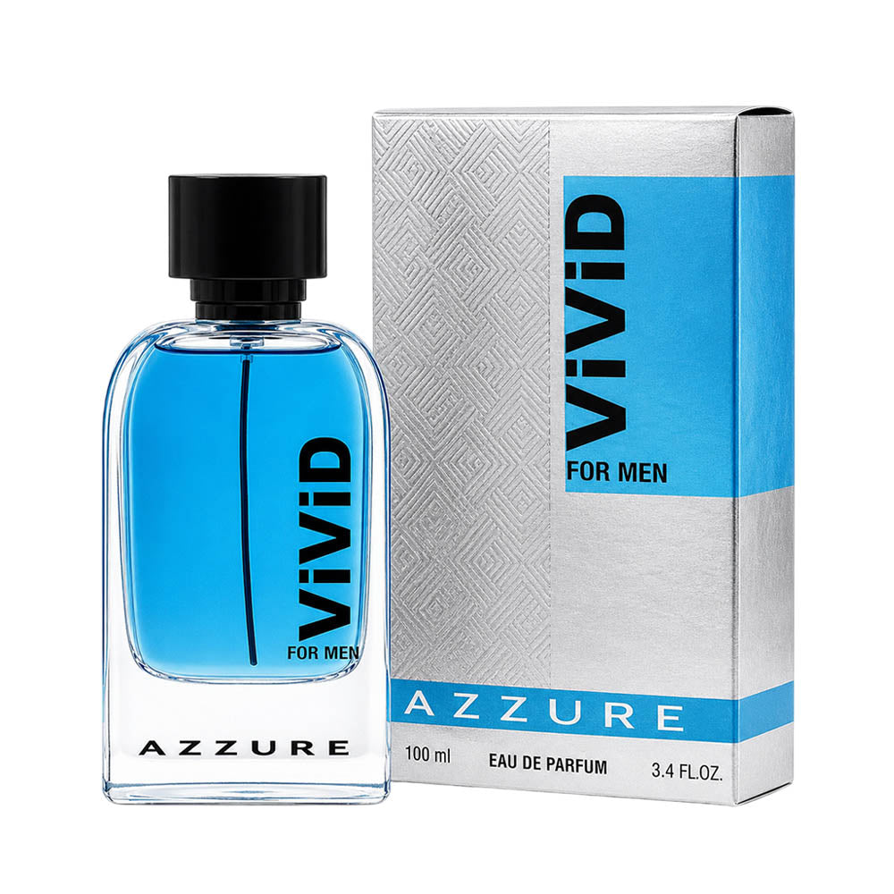 Fragance World Vivid Azzure EDP, 3.4 oz / 100 ml by Fragance