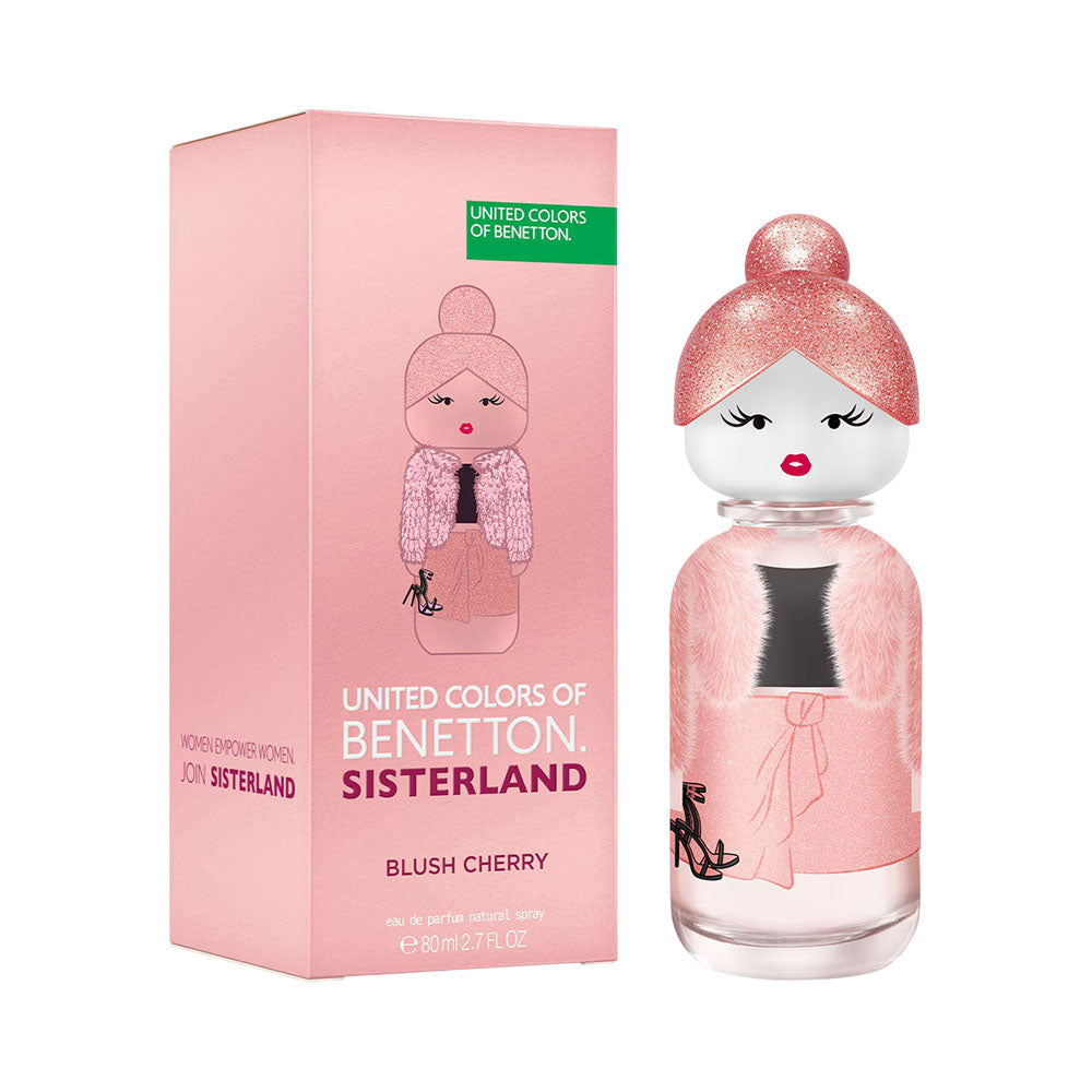 Benetton Sisterland Blush Cherry EDP, 2.7 oz / 80 ml by Benetton