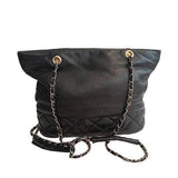 Authentic Chanel Metalasse Chain Tote Bag - OleBella