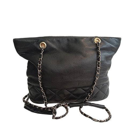 Authentic Chanel Metalasse Chain Tote Bag - OleBella