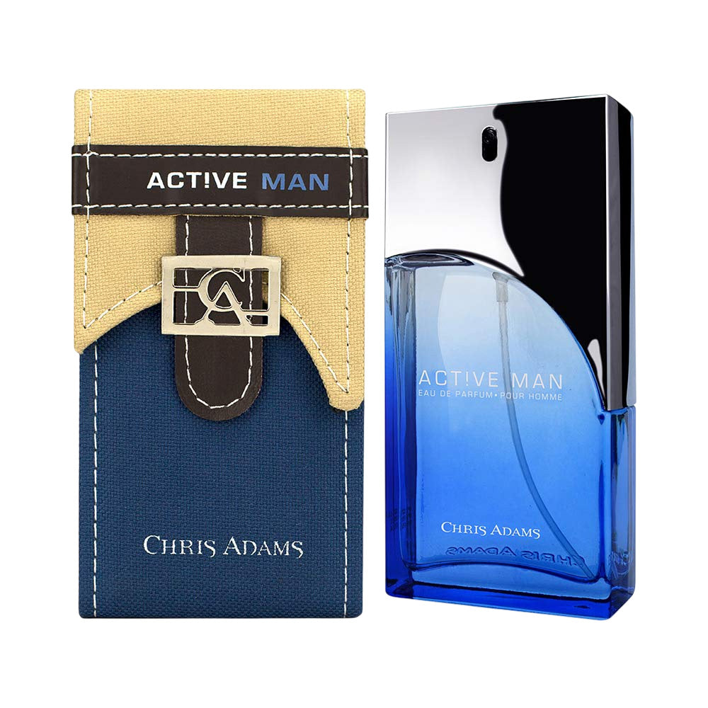 Chris Adams Active Man EDP, 3.4 oz / 100 ml by Chris Adams