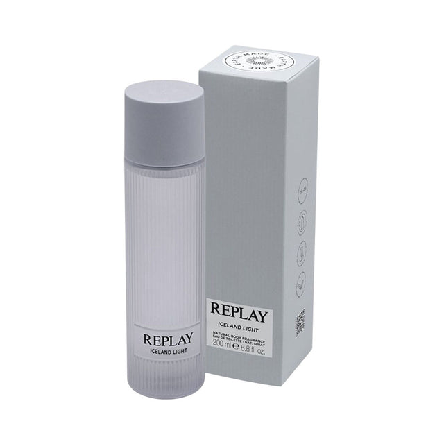 Replay Iceland Light EDT, 6.7 oz / 200 ml by Replay