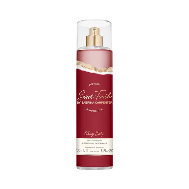 Body Mist Sabrina Carpenter Sweet Tooth Cherry Baby, 8.0 oz / 236 ml by Body