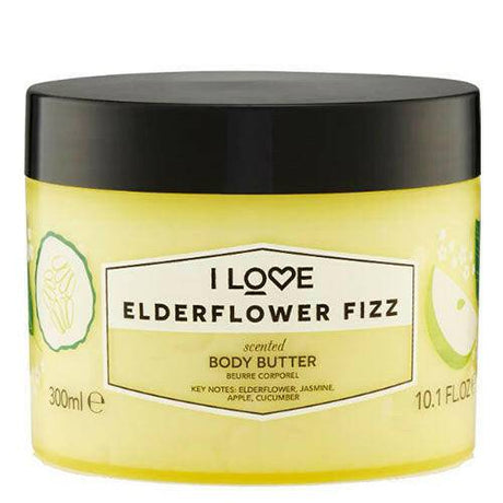 I Love Elder Flower Fizz Body Butter, 11.6 oz - OleBella