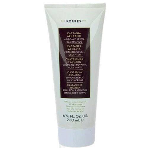 Korres Castanea Arcadia Foaming Cream Cleanser, 6.76 oz - OleBella