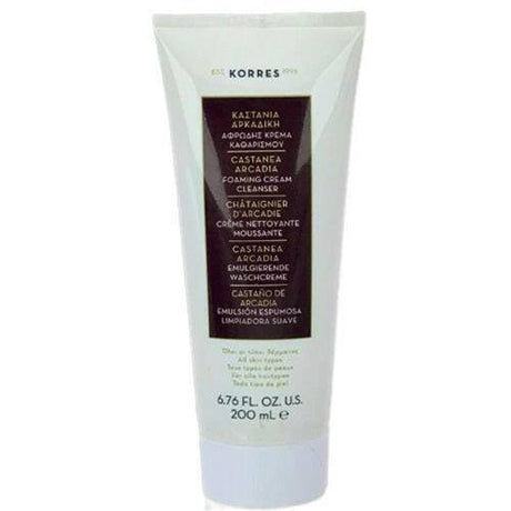 Korres Castanea Arcadia Foaming Cream Cleanser, 6.76 oz - OleBella