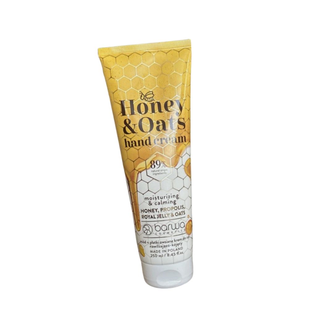 Barwa Honey Hand Cream Moisturizing & Nourishing for Very Dry Skin, 8.45 oz