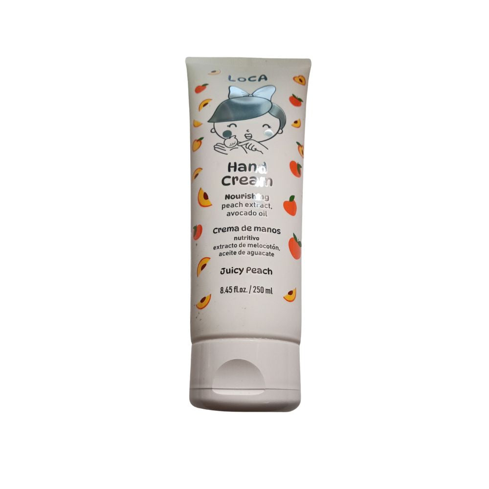 Loca Nourishing hand Cream Juicy Peach, 8.45 oz by Beliso
