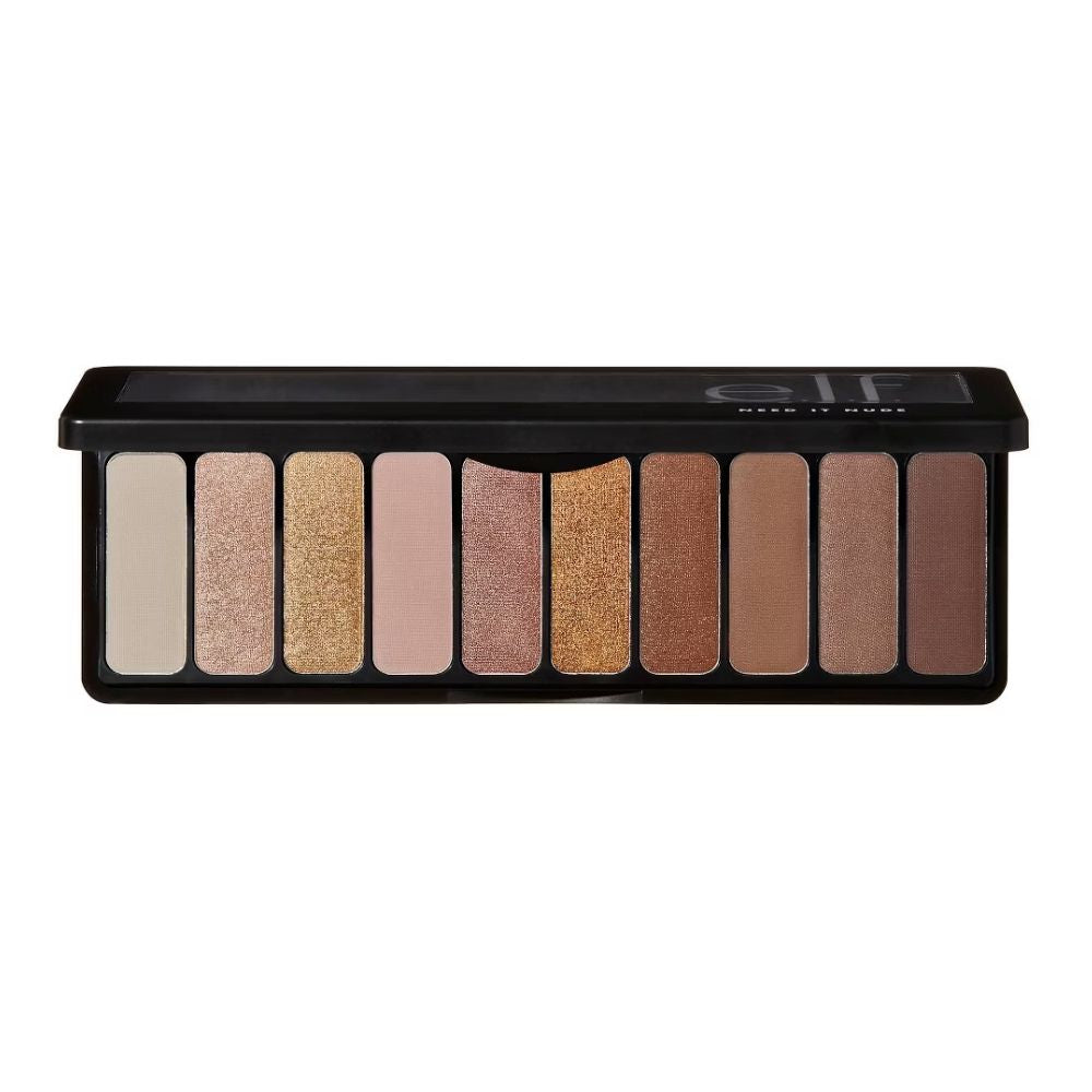 e.l.f. Need It Eyeshadow Palette - Nude - 0.49oz: Brightening Shimmer, Vegan, Paraben-Free Pressed Powder | UPC 609332832794