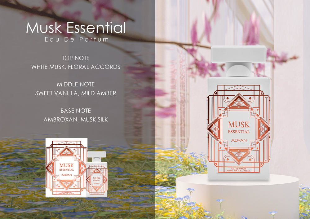 Adyan Musk Essential EDP, 3.4 oz (U)