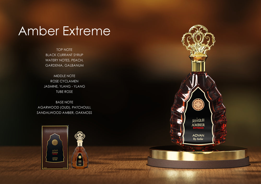Adyan Amber Extreme EDP, 3.4 oz (U)