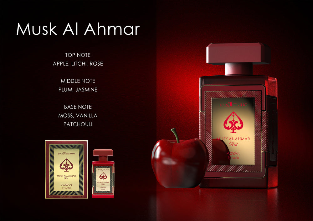 Adyan Musk Al Ahmar Red EDP, 3.4 oz (U)