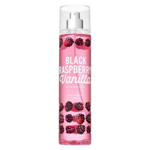 Bath & Body Works Black Raspberry  Vanilla Body Mist 8 oz/ Clearance - OleBella