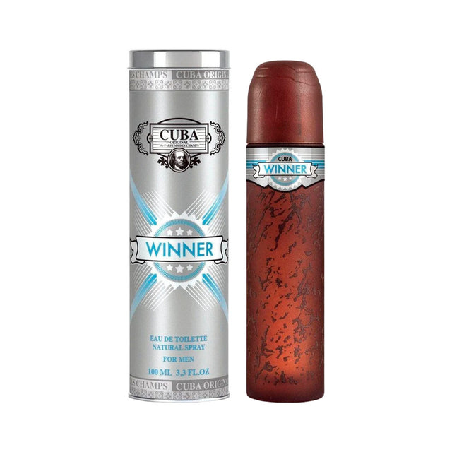 Cuba Winner EDT, 3.4 oz / 100 ml by Cuba