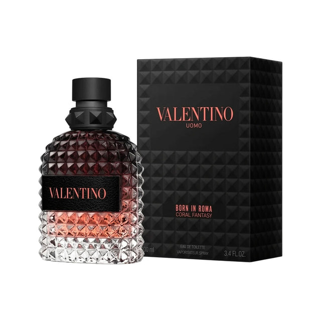 Valentino Uomo Born Coral Fantasy EDT, 3.4 oz / 100 ml by Valentino