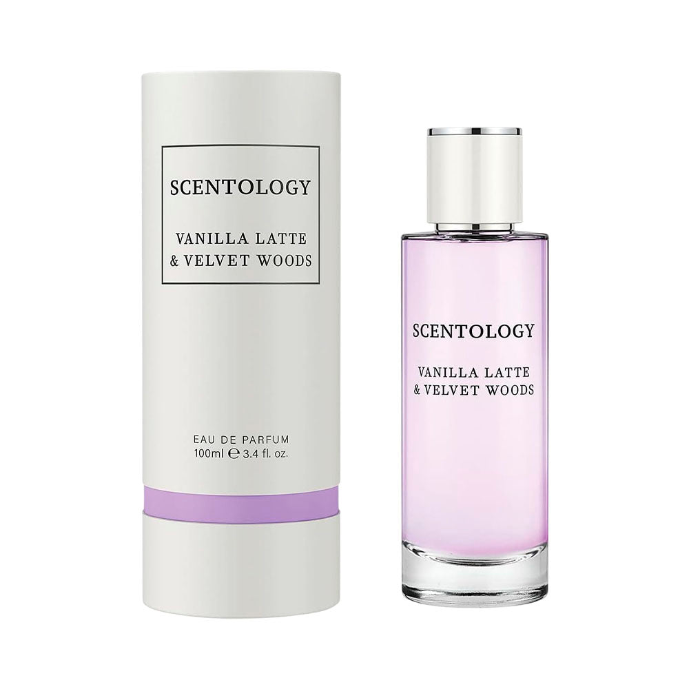 Scentology Vanilla Latte & Velvet Woods EDP, 3.4 oz / 100 ml by Scentology