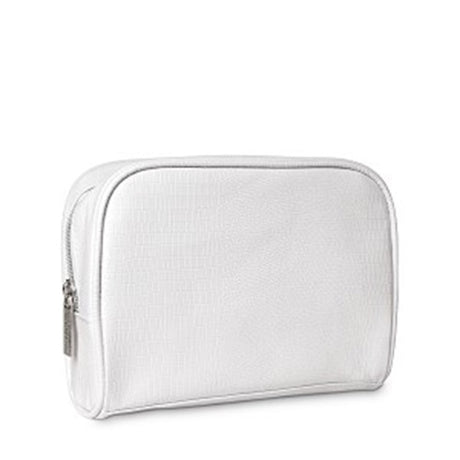 Armand Dupree White AD Signature Cosmetic Bag - OleBella