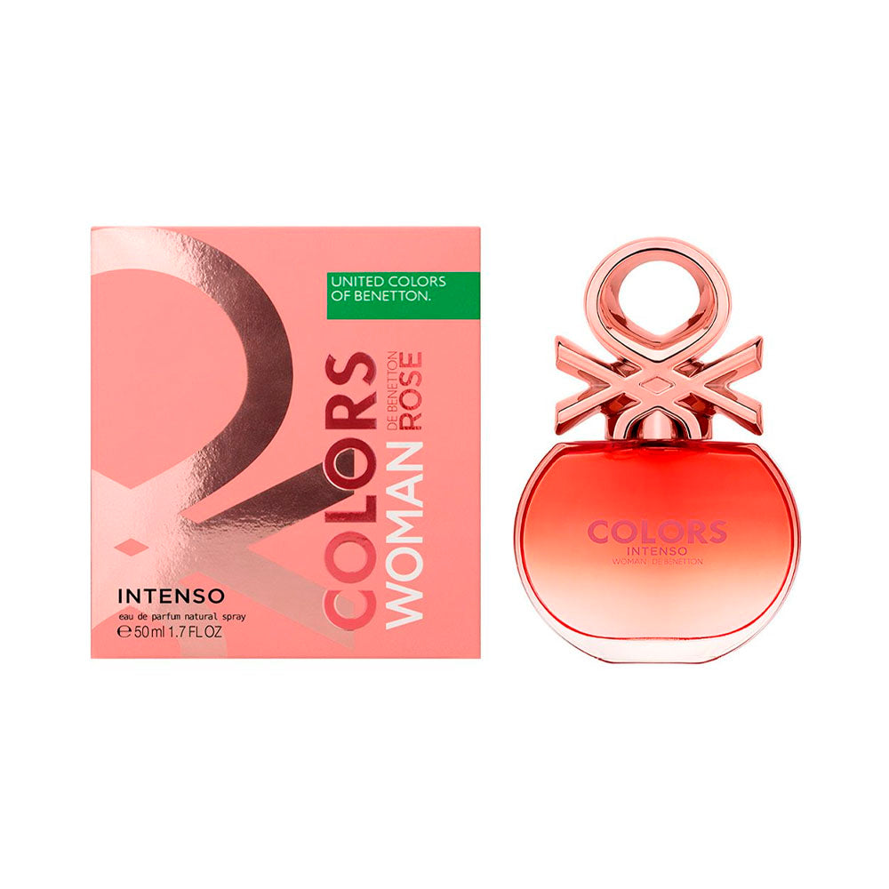 Benetton Colors Woman Rose Intenso EDP, 1.7 oz / 50 ml by Benetton