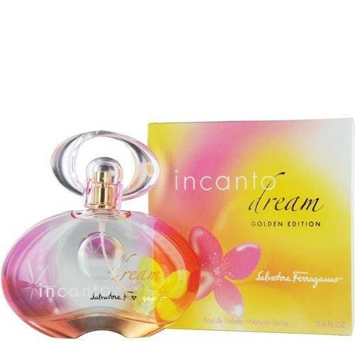 Salvatore Ferragamo Incanto Dream Golden Edition EDT, 3.4 oz - OleBella