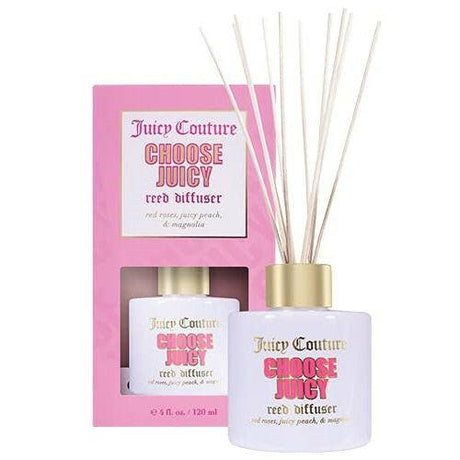 Juicy Couture Choose Juicy Ree Diffuser Red Roses, Juices Peach & Magnolia, 4 oz - OleBella