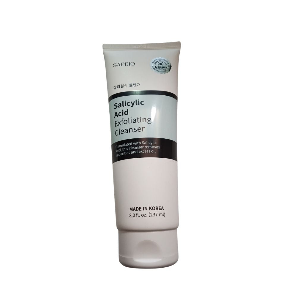 Sapeio Salicylic Acid Exfoliating Cleanser, 8 oz