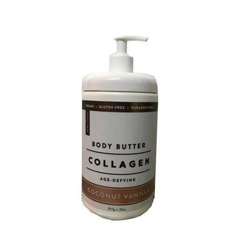 Home & Body Co Collagen Age-Defying Coconut Vanilla Body Butter, 32 fl oz - OleBella