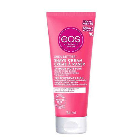 eos Pomegranate & Raspberry Shave Cream, 2.5 oz -Tavel Size - OleBella