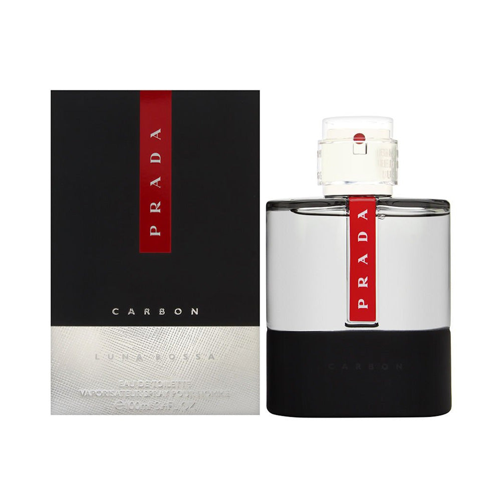 Prada Luna Rossa Carbon EDT, 3.4 oz / 100 ml by Prada