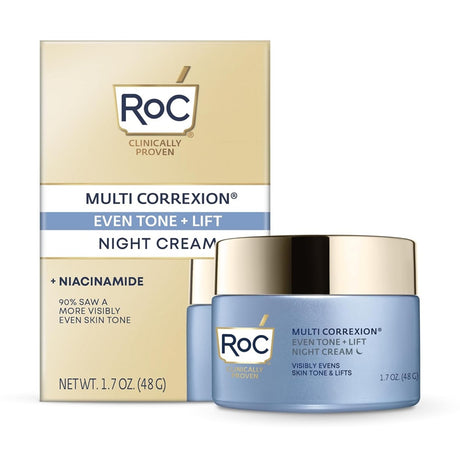 ROC Multi Correxion Even Tone + Lift - 5 In 1 Night Cream, 1.7 oz - OleBella