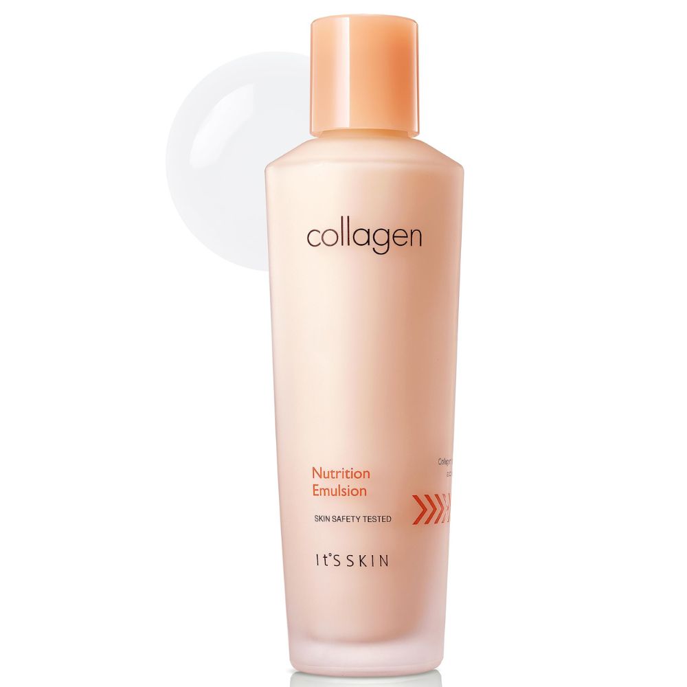 It’s Skin Collagen Nutrition Emulsion 5.07 oz (150 ml) – Hydrating Korean Facial Moisturizer with Marine Collagen for Firm & Radiant Skin | UPC 8809663571900