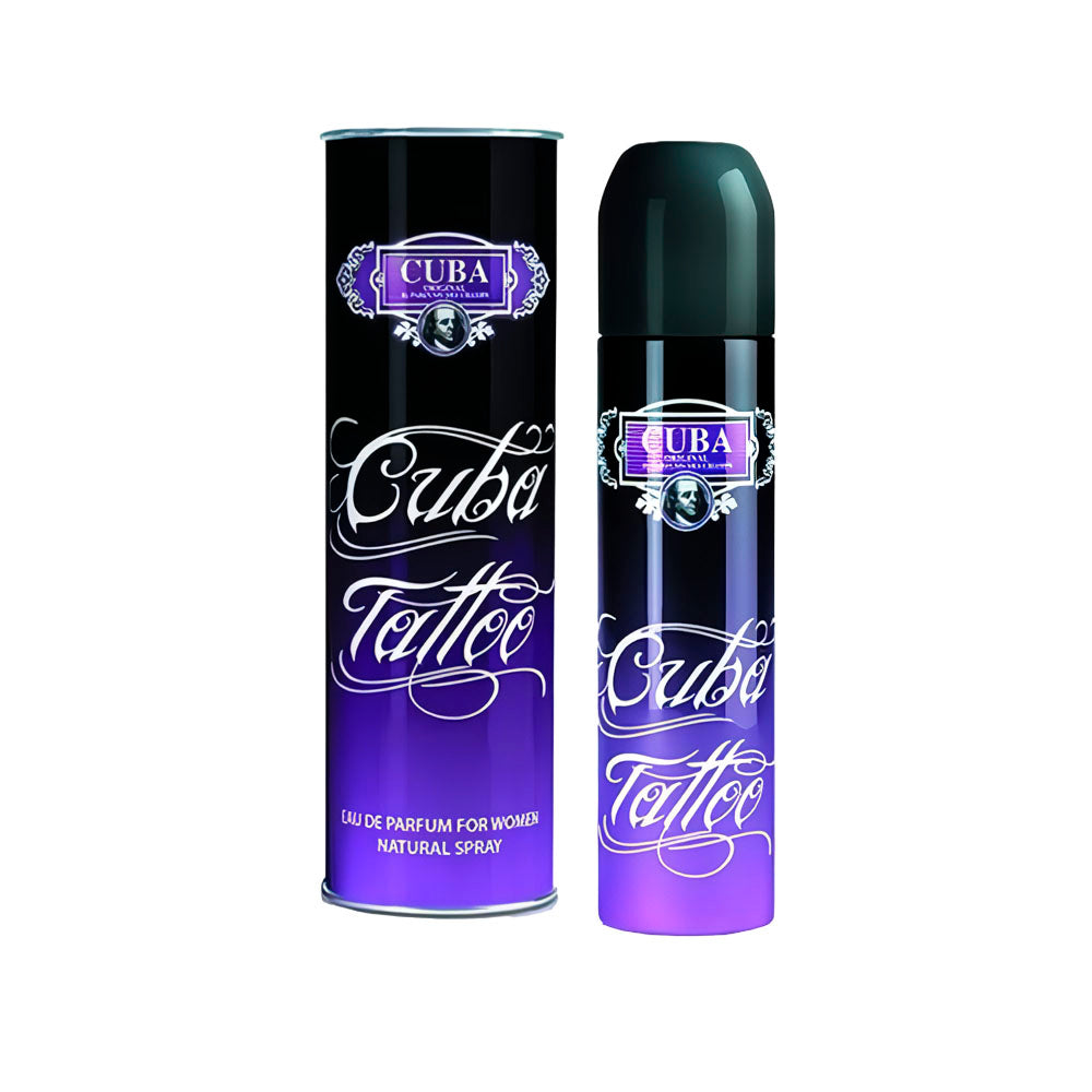 Cuba Tattoo EDT, 3.4 oz / 100 ml by Cuba