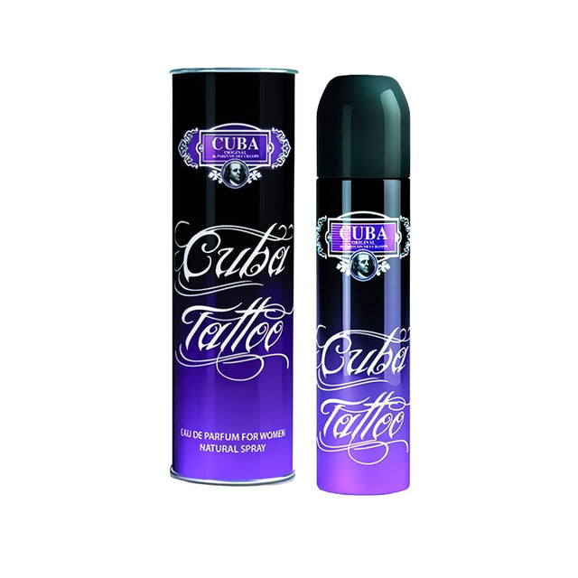 Cuba Tattoo EDT, 3.4 oz / 100 ml by Cuba