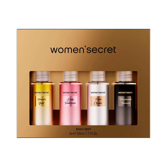 Kit Body Mist Women Secret 4 Piezas, 1.7 oz / 50 ml by Kit